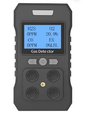 Portable 4 Multi-Gas Detector with Digital Display